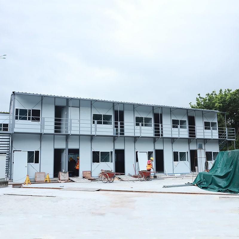 在施工現場，使用活動板房應具有的形式